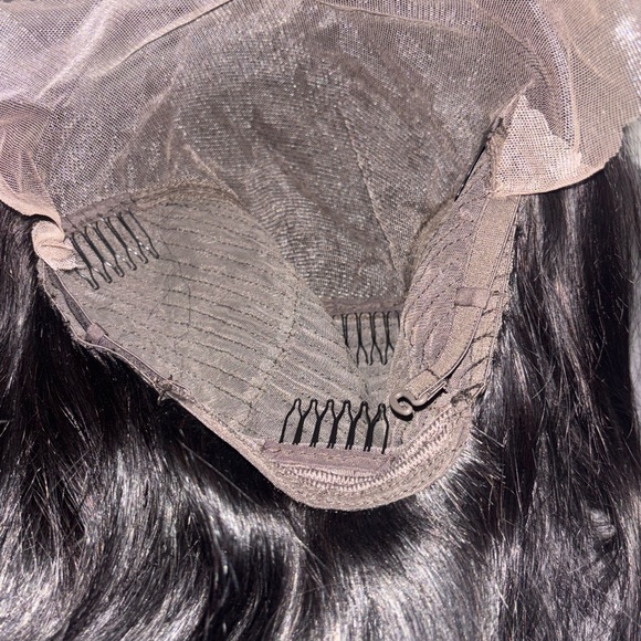 30 inch bone straight 13x4 wig